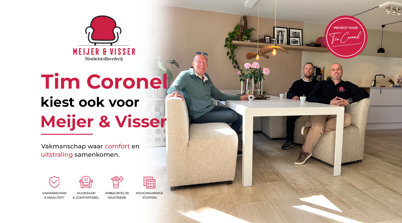 Video laden: bank stofferen Tim Coronel Eindhoven stoffeerderij