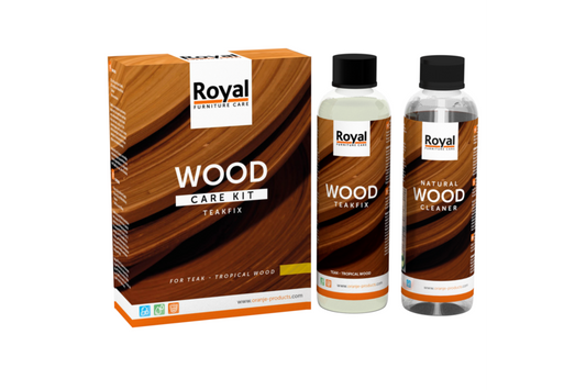 Wood Care Kit voor teak, acacia en tropisch hardhoutq